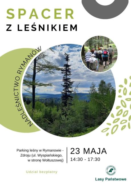 Spacer z leśnikiem